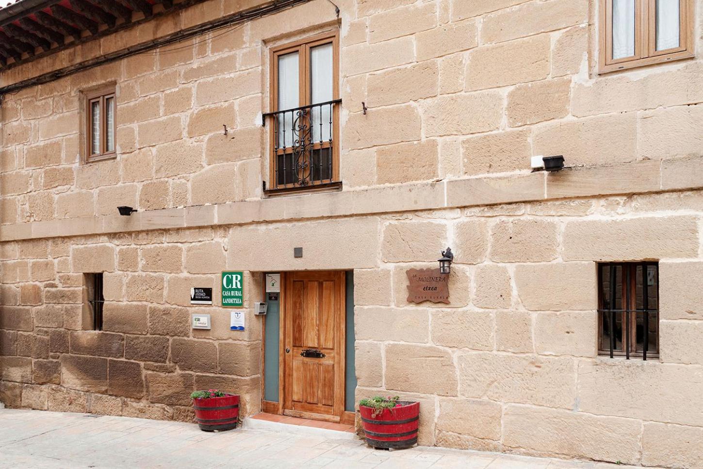 Casa Rural La Molinera Etxea Samaniego Eksteriør billede
