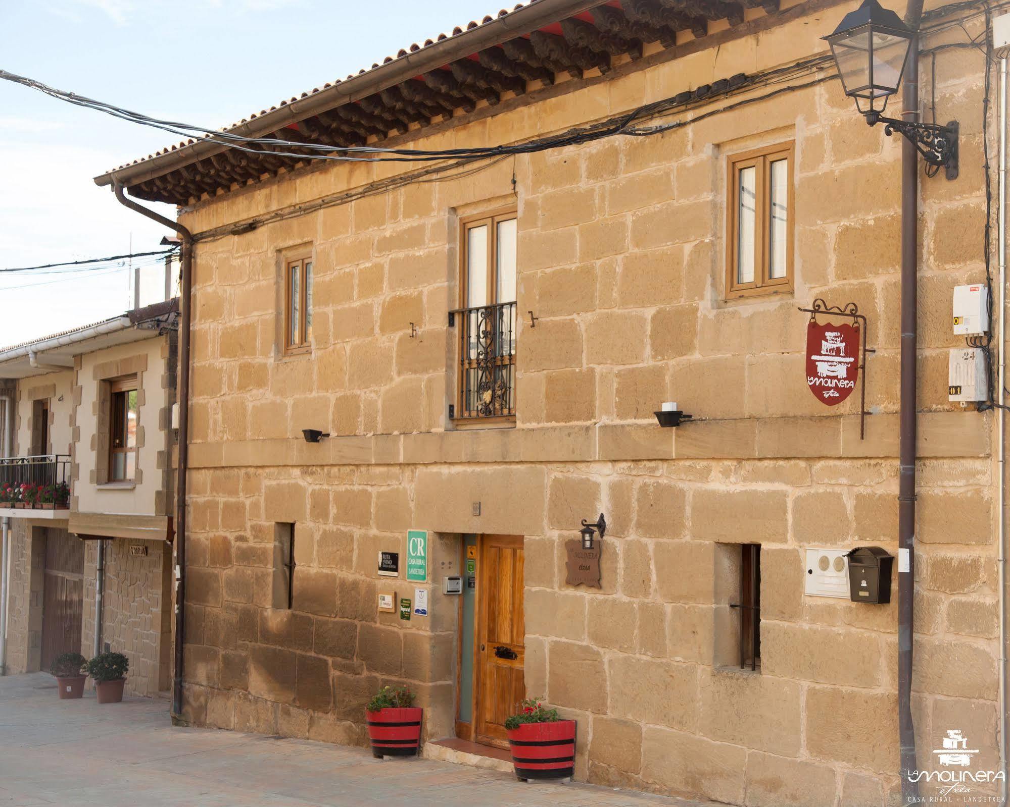 Casa Rural La Molinera Etxea Samaniego Eksteriør billede